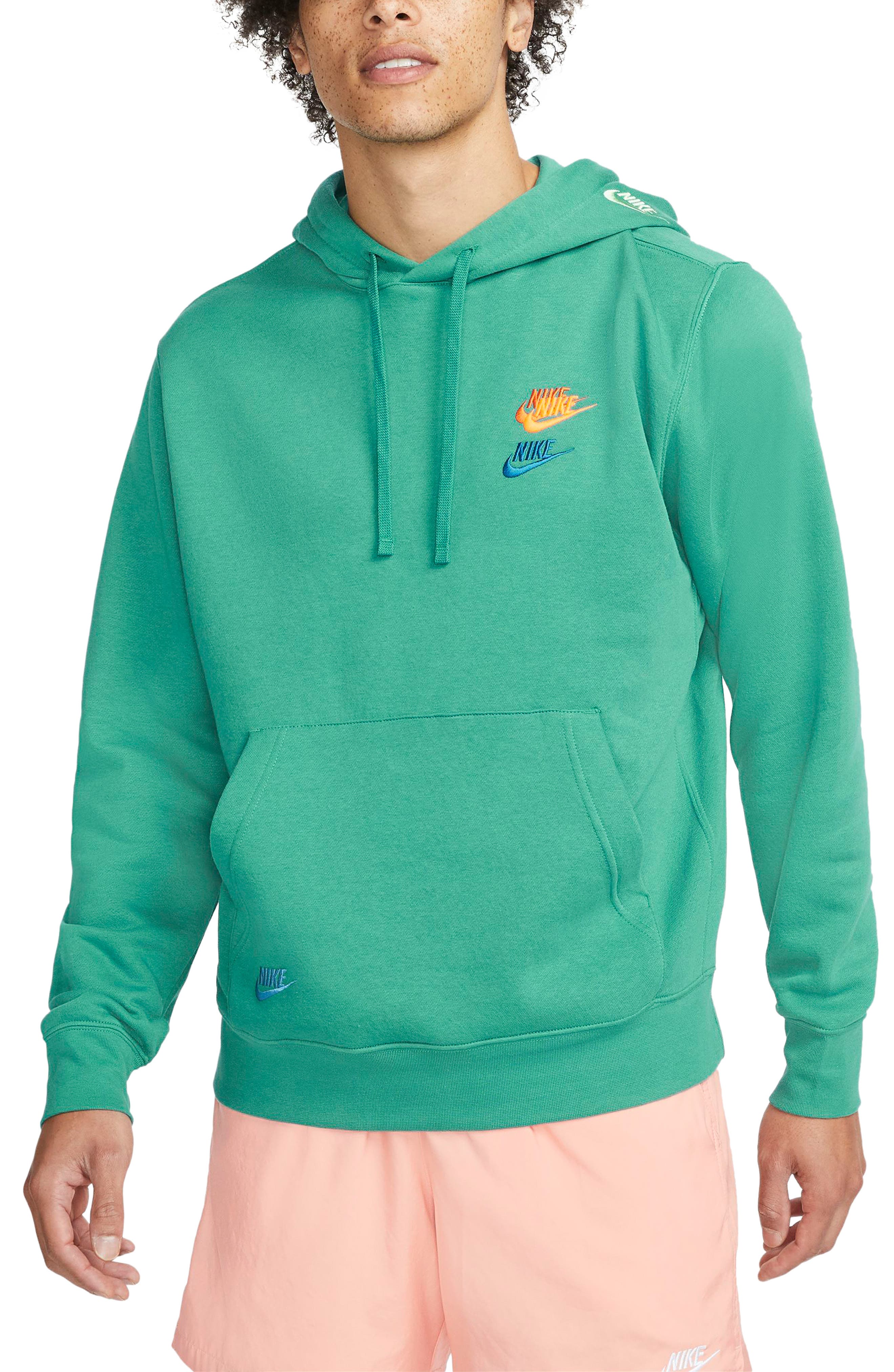 nike salmon hoodie