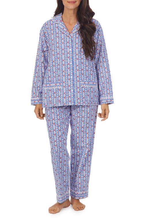 Lanz of Salzburg Pajamas in Blue Multi