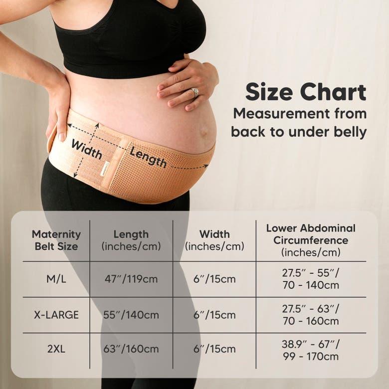 Keababies Ease Maternity Support Belt In Classic Ivory