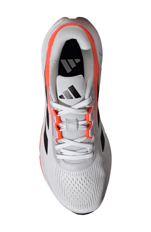 Adidas Originals Adidas Questar 3 Running Shoe In Grey/black/solar Red