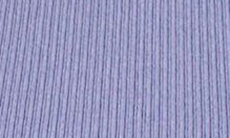 Shop Alo Yoga Delight Seamless Knit Bra In Lilac Blue