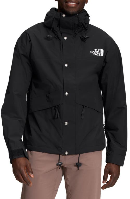 The North Face '86 Retro Waterproof Mountain Jacket Black at Nordstrom,
