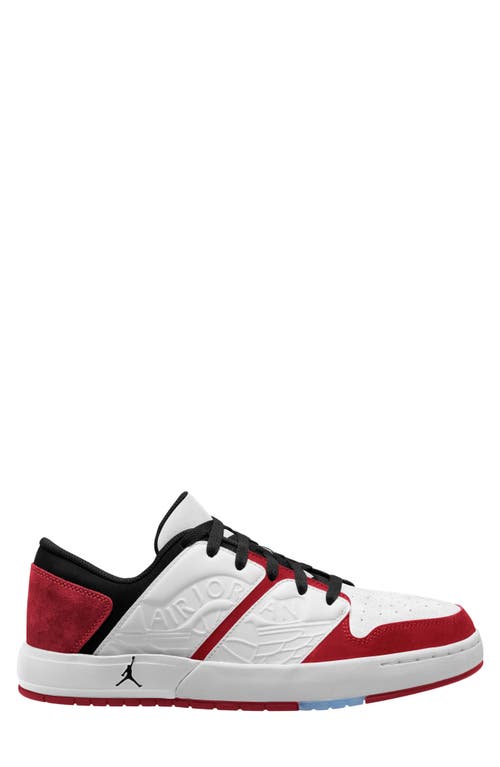 Nu Retro 1 Low Top Sneaker in Varsity Red/Black/White