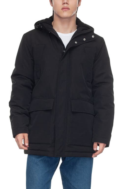 Shop Rokka&rolla Ultimate Winter Parka With Fleece-lined Hood In Black