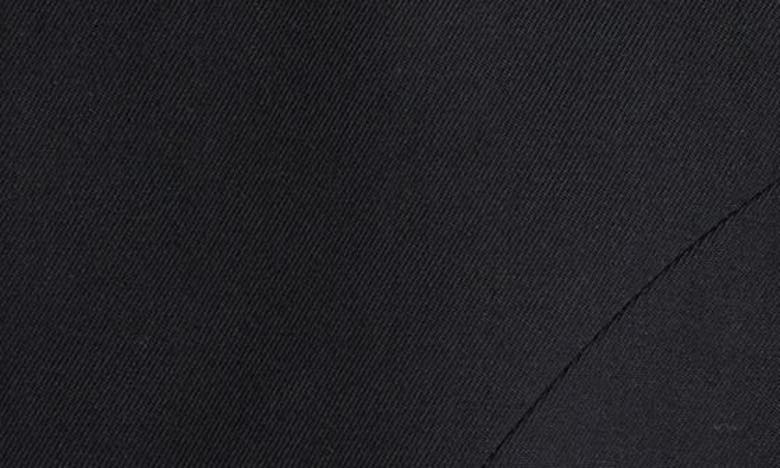Shop Stella Mccartney Microtails Crop Wool Jacket In 1000 - Black