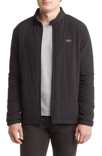 Travismathew Interlude Puffer Jacket In Black