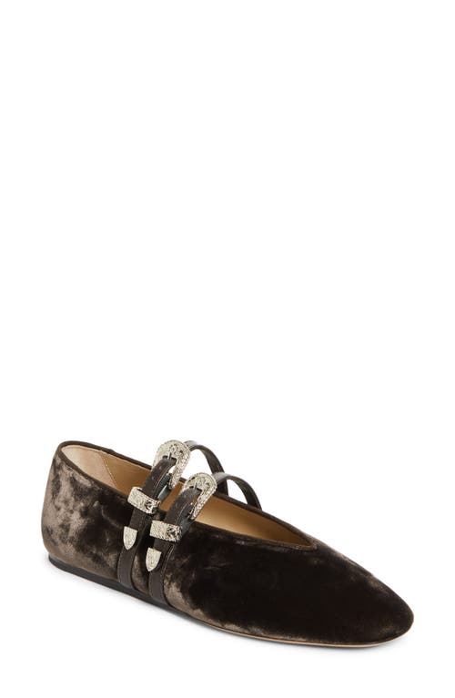 LE MONDE BERYL LE MONDE BERYL CLAUDIA WESTERN BUCKLE BALLET FLAT