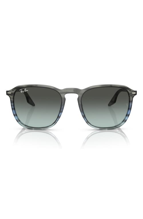 Ray-Ban 55mm Square Sunglasses in Grey Gradient at Nordstrom