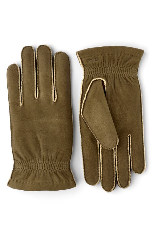 Hestra Andre Suede Gloves In Loden