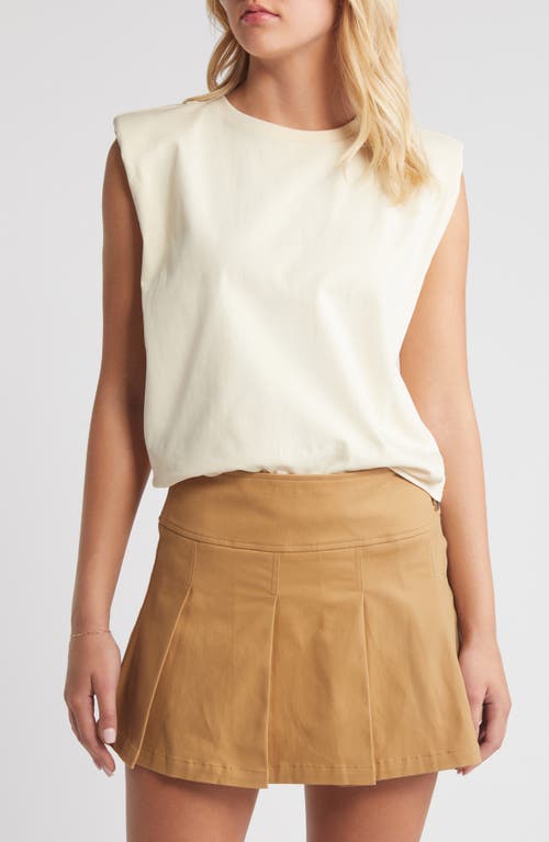 SOMETHING NEW Bonnie Muscle Tee Brazzilian Sand at Nordstrom,