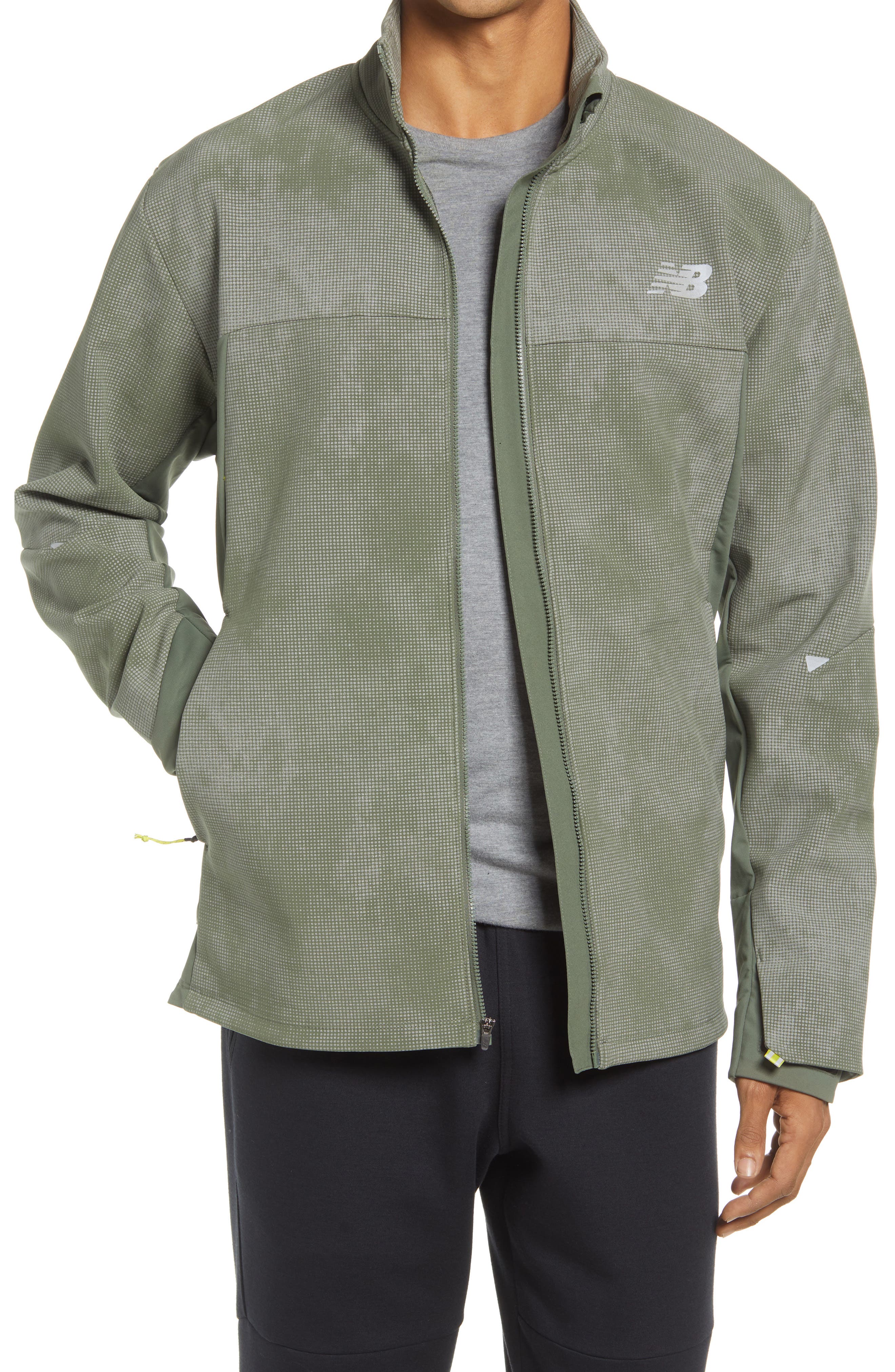 men's new balance impact run winter jacket