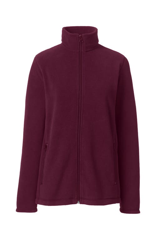 LANDS' END LANDS' END FULL-ZIP MID-WEIGHT FLEECE JACKET