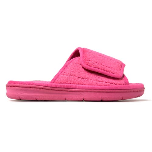 DEARFOAMS DEARFOAMS MICKEY TERRY ADJUSTABLE SHOWER SLIDE SLIPPER 