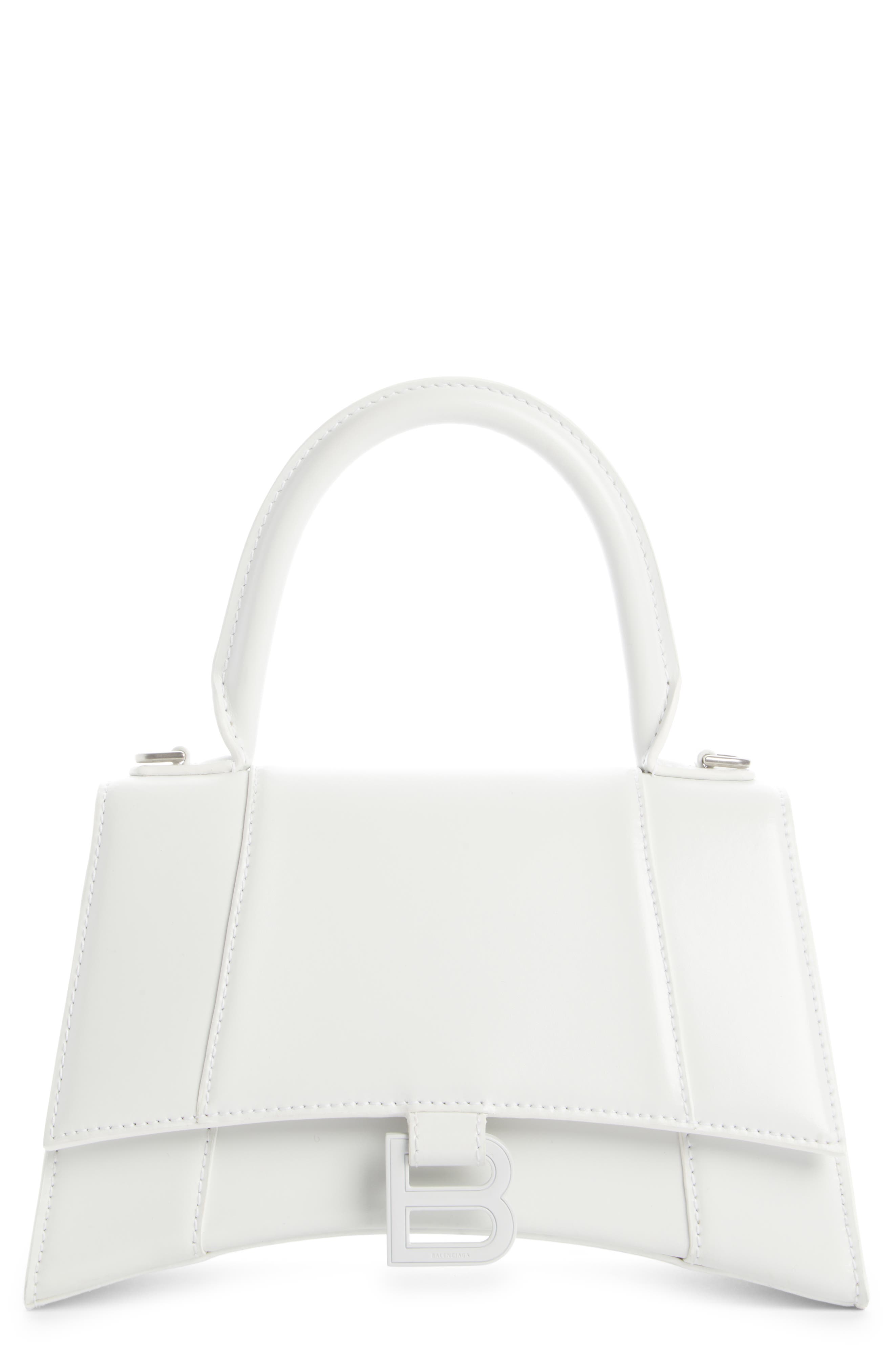 Balenciaga Hourglass XS BB Monogram Top-Handle Bag - Bergdorf Goodman