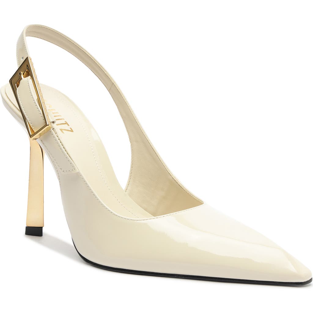 SCHUTZ SCHUTZ CIARA SLINGBACK POINTED TOE PUMP