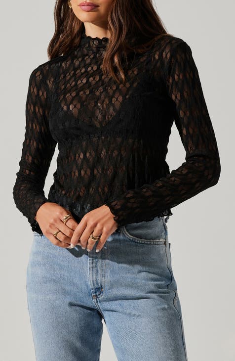 Out From Under Overdrive Mesh Long Sleeve Top