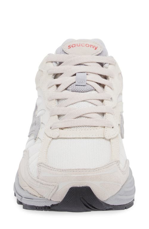 Saucony Gender Inclusive Progrid Omni 9 Sneaker In Ivory/grey