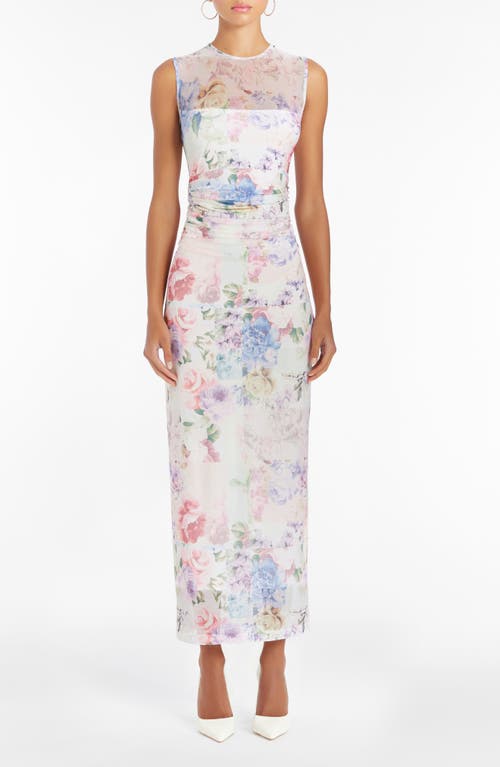 Amanda Uprichard Lyle Floral Sleeveless Sheath Gown Lorelei at Nordstrom,