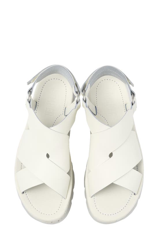 Camper Oruga Crossover Sandal White In White Natural