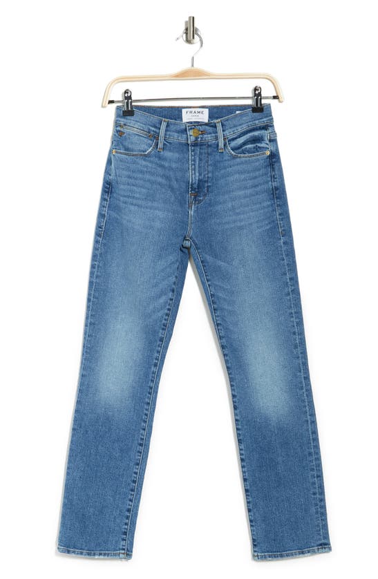 Frame Le High Straight Jeans In Bixby