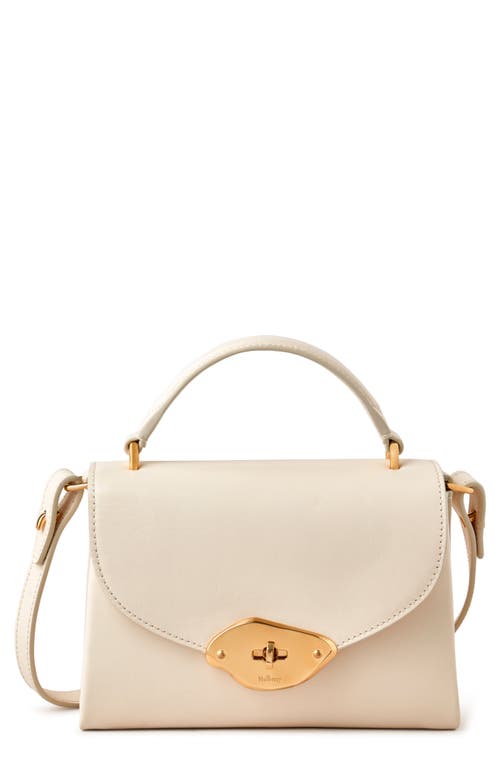 Mulberry Small Lana Top Handle Crossbody Bag in Eggshell at Nordstrom