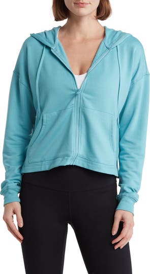 90 Degree by Reflex Solid Blue Track Jacket Size M - 65% off