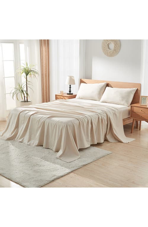 SIJO SIJO 400 THREAD LUXESOFT ORGANIC COTTON SATEEN SHEET SET