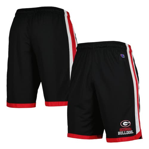 Men's Champion Black Georgia Bulldogs Basketball Shorts