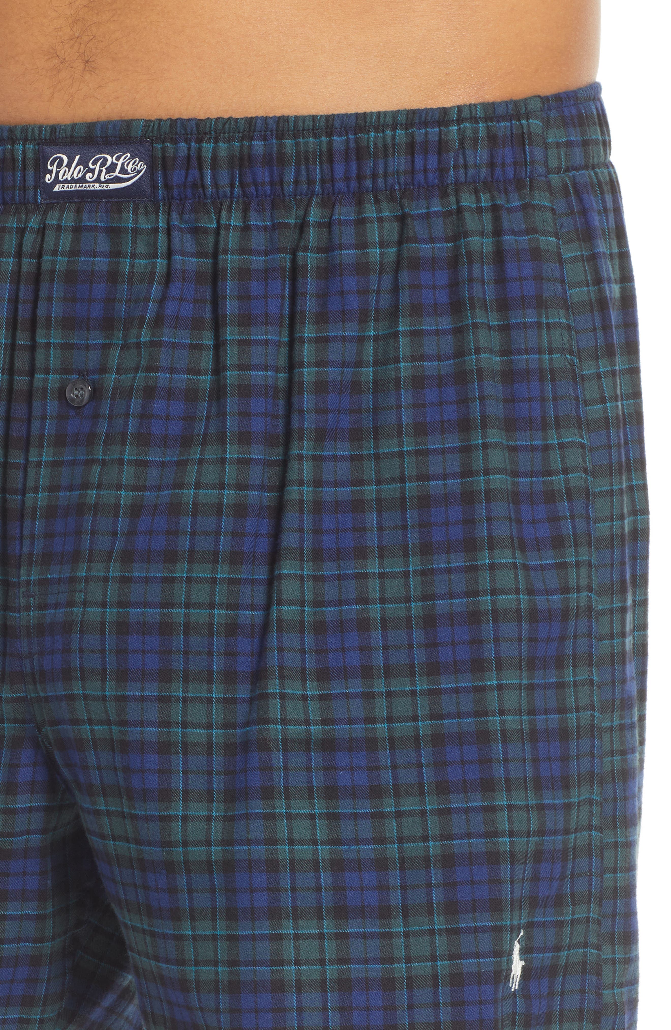 ralph lauren flannel boxers