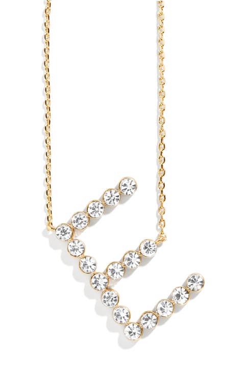 Baublebar hot sale monogram necklace