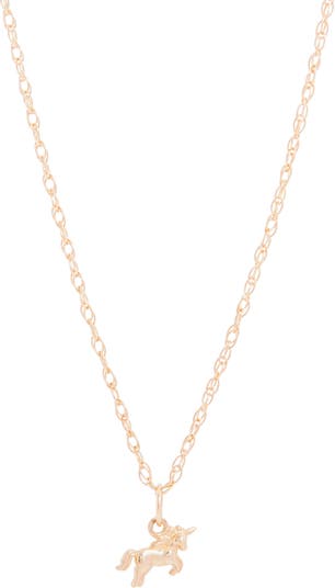 Unicorn Crystal Pendant with Elegant Organza Ribbon Necklace – Bellizza  Design