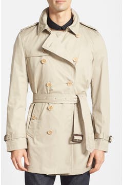 Burberry Brit 'Kensington' Extra Trim Fit Wind & Water Resistant Trench ...