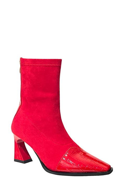 Women s Red Boots Booties Nordstrom Rack