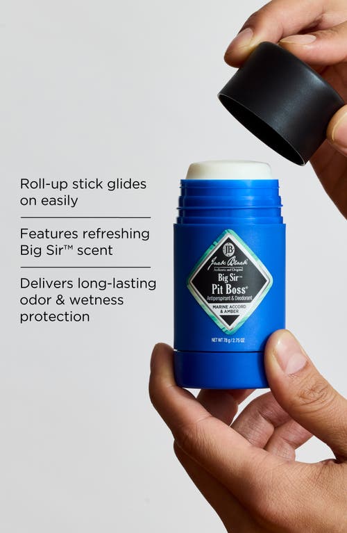 Jack Black Big Sir Pit Boss Antiperspirant & Deodorant, 2.75 Oz. In No Color