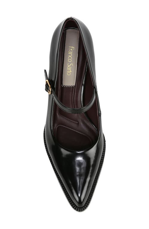 Shop Franco Sarto Diane Mary Jane Pointed Toe Pump In Black