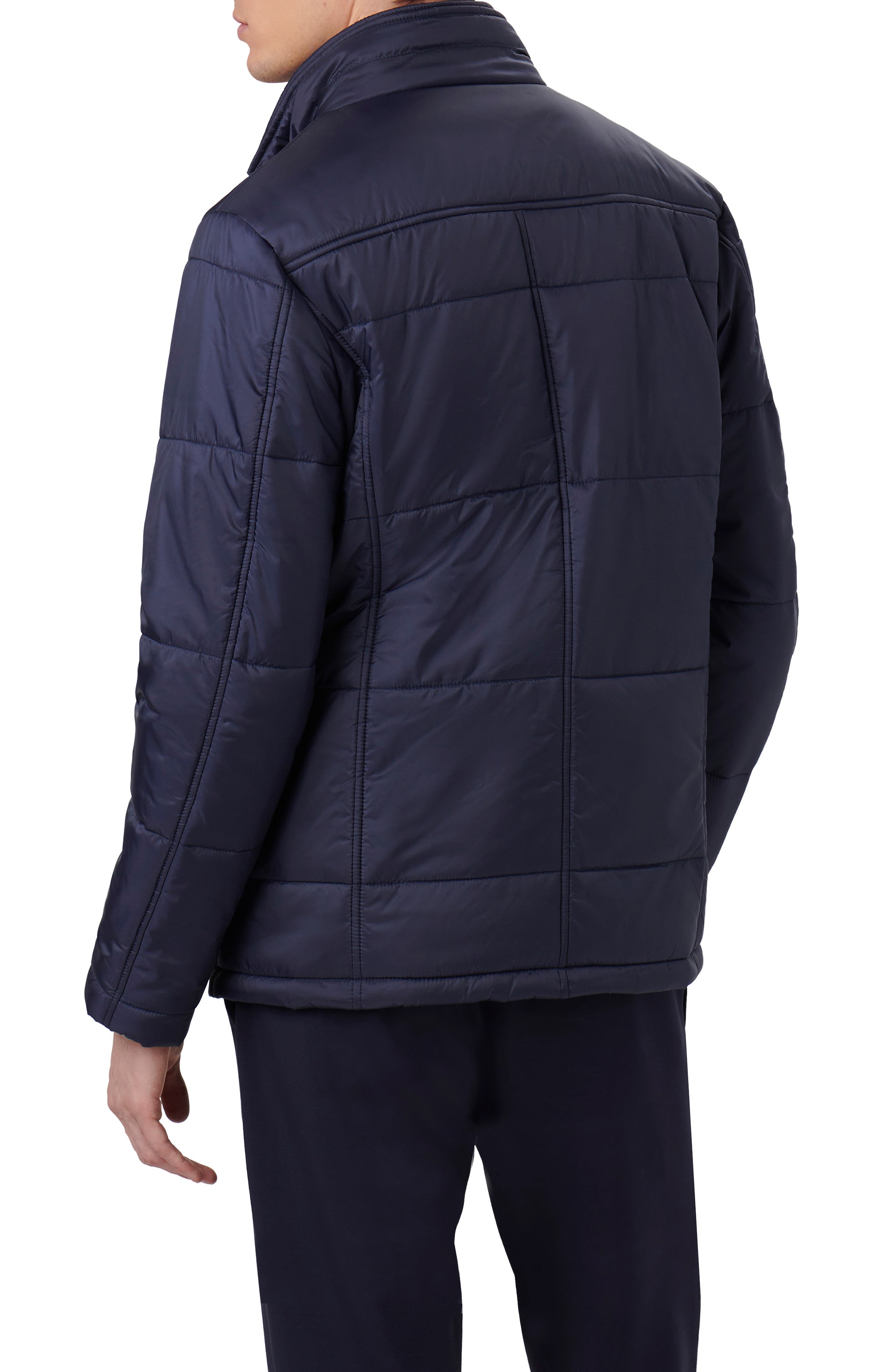 Bugatchi Water Repellent Quilted Jacket Nordstrom
