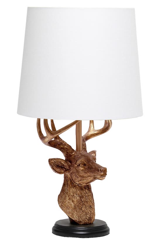 Shop Lalia Home Copper Deer Table Lamp