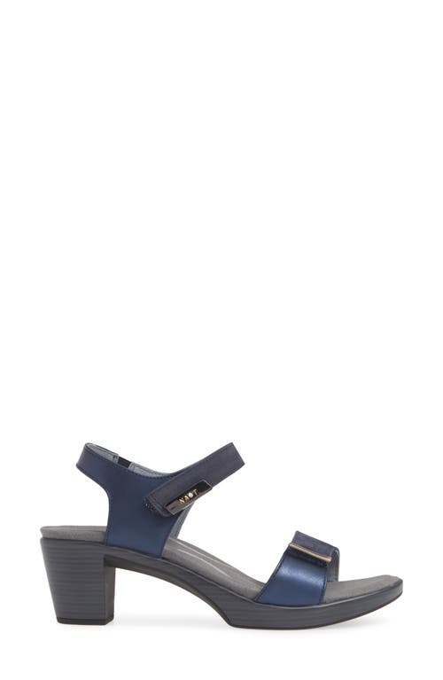 Naot 'intact' Sandal In Navy/polar Sea Leather