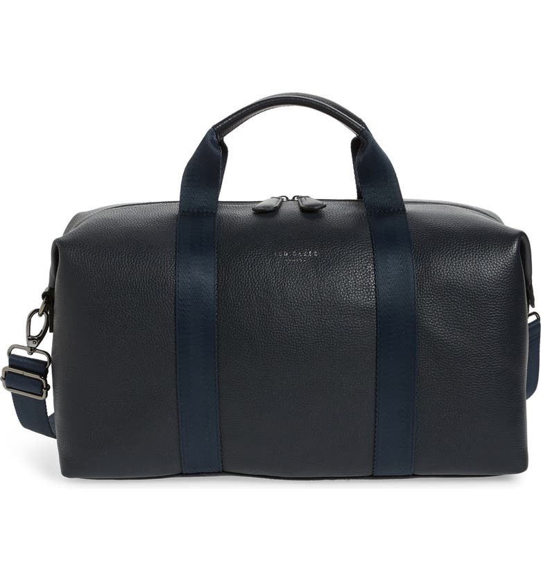 Ted Baker London Holding Leather Duffle Bag | Nordstrom