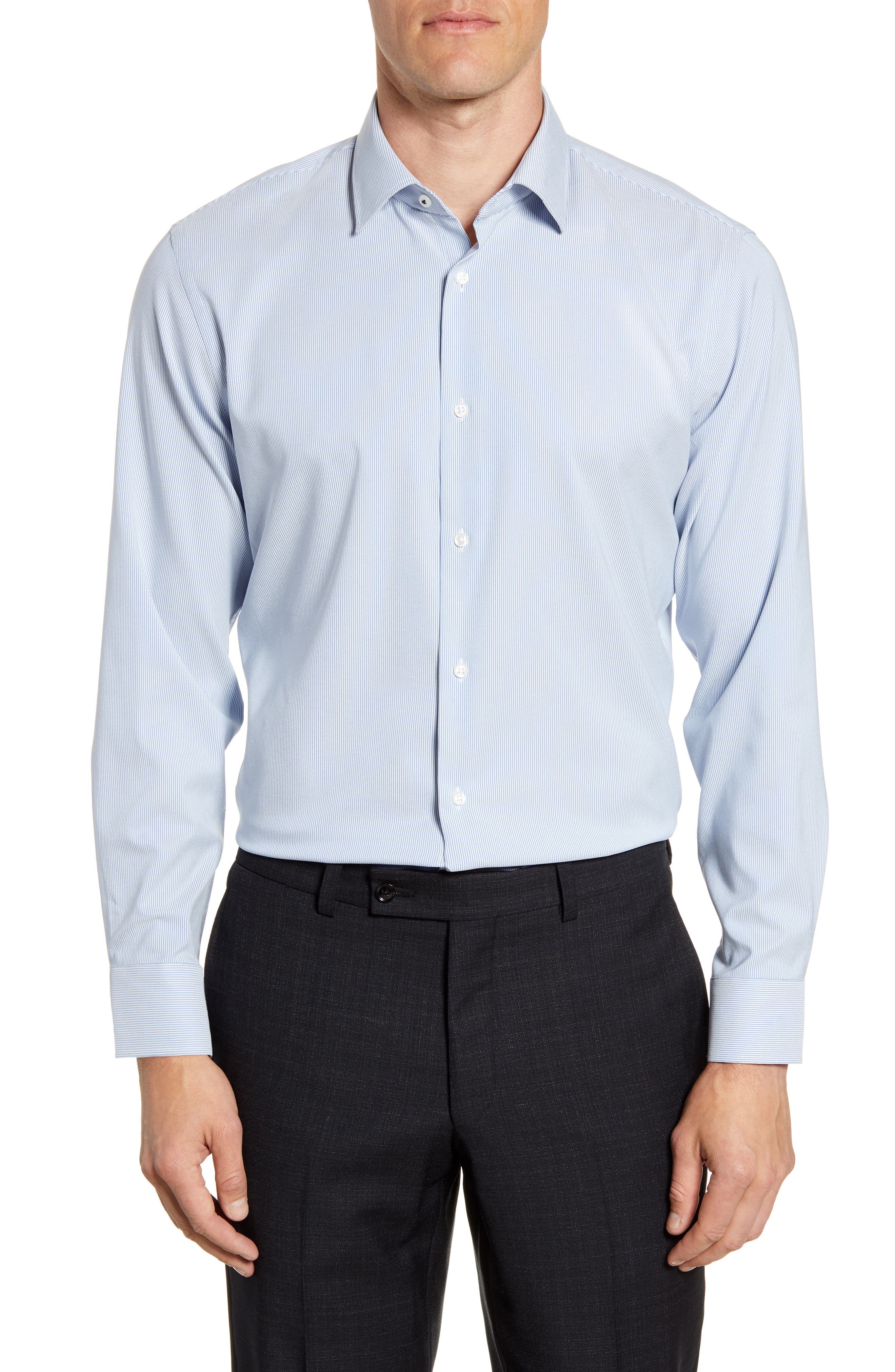 nordstrom mens slim fit dress shirts