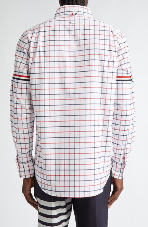 Thom Browne Shirts In Red/blue/white