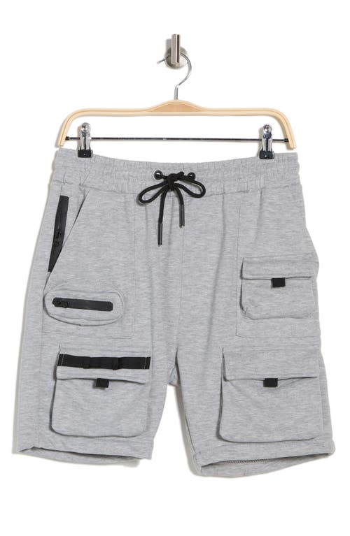 Shop American Stitch Terry Tactical Shorts In Grey
