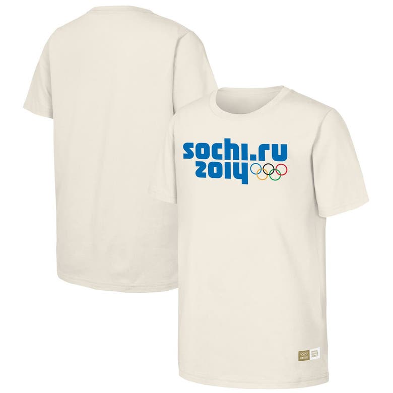 Shop Outerstuff Natural 2014 Sochi Games Olympic Heritage T-shirt