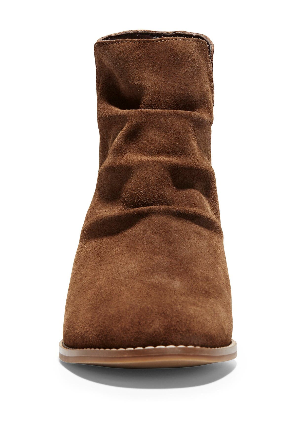 cole haan alayna slouch suede bootie