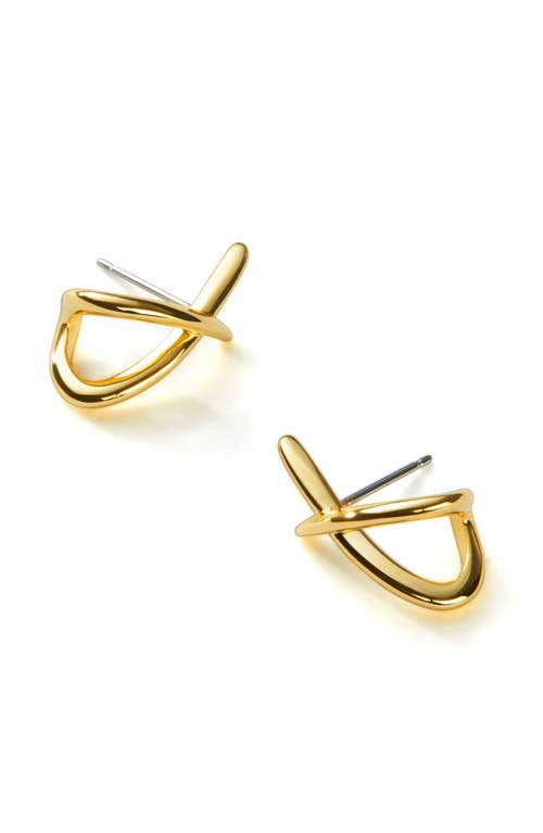 Shop Ana Luisa Stud Earrings In Gold