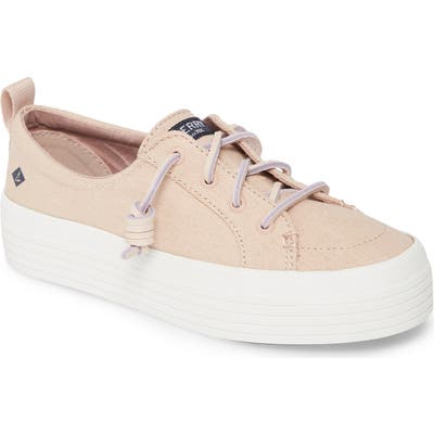 Sperry Crest Vibe Platform Sneaker, Pink