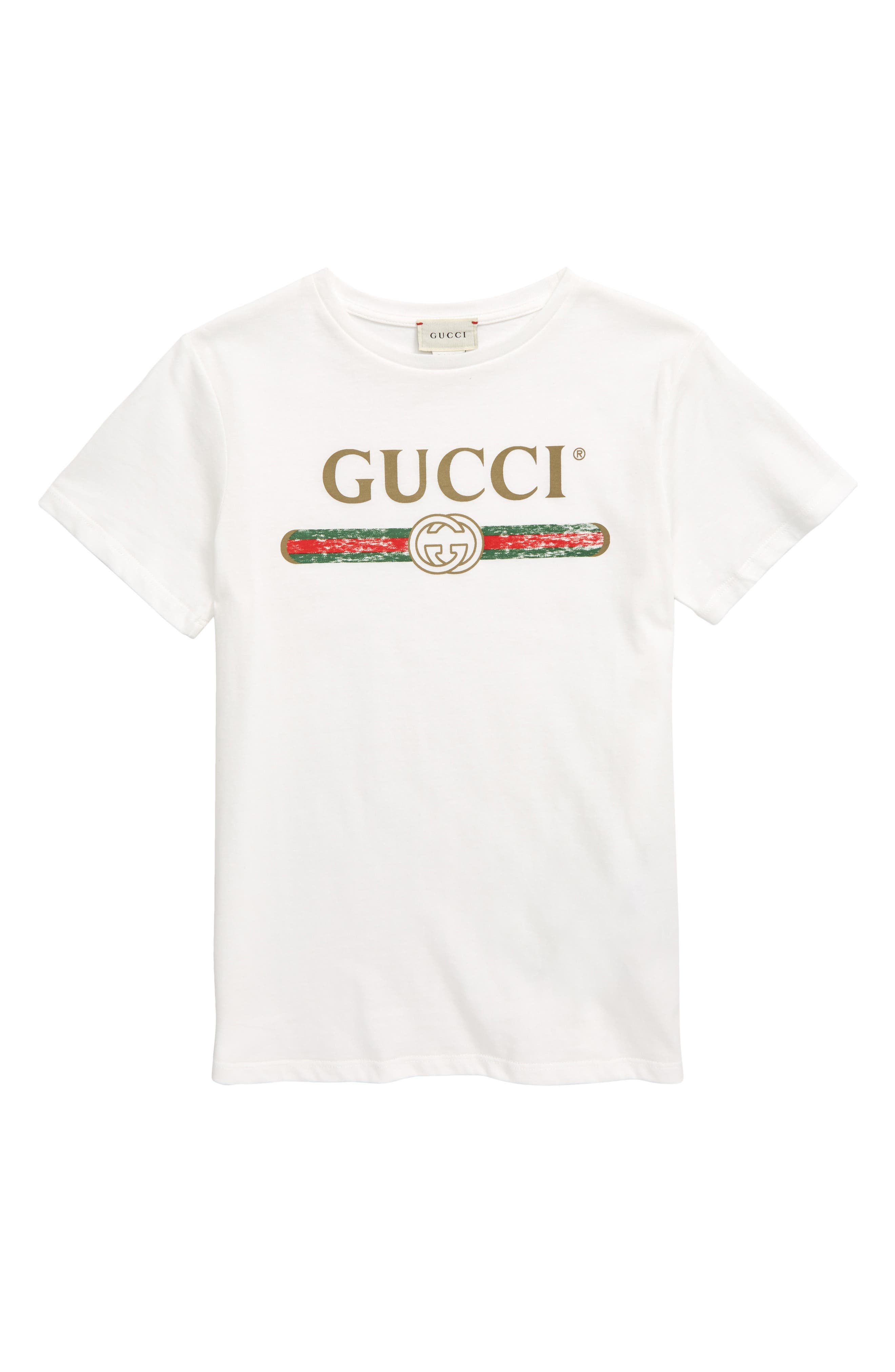gucci logo tee