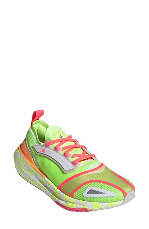 adidas by Stella McCartney Ultraboost 23 Running Shoe Signal Green/orange/Turbo at Nordstrom,
