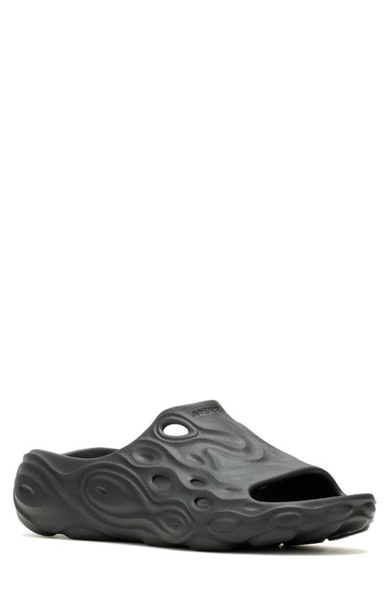 Shop Merrell Hydro 2 Slide Sandal In Black