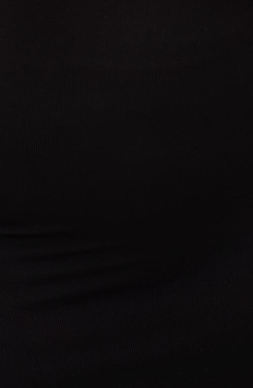 The Standard Stitch The Rib Tank In Onyx